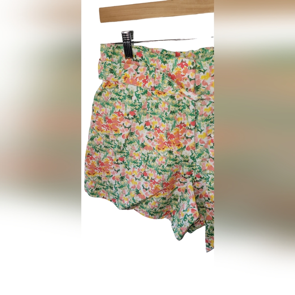 Loft Paperbag Shorts Floral - Picture 8 of 14